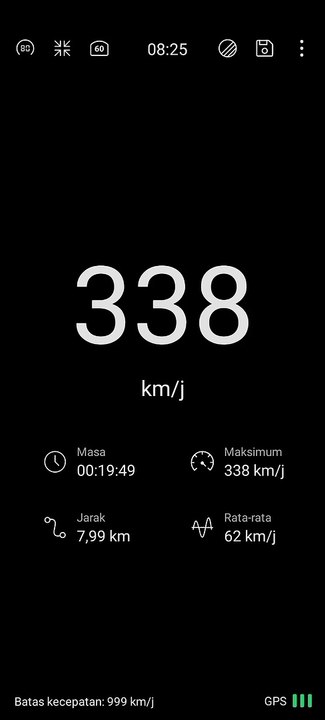 Airplane speed