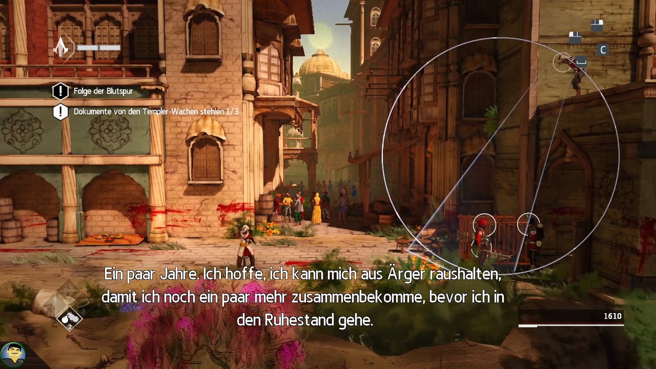 Schwierige Kletteraktionen | Assassin's Creed Chronicles: India 4