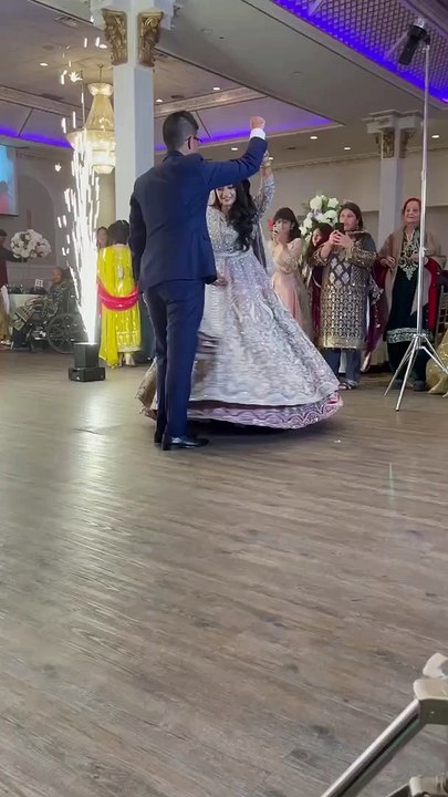 Surprise First Wedding Dance Choreography of our Client in Mississauga | Dance on your favourite Songs on your First Wedding | Wedding Reception Performance of Bride and Groom - Mississauga, ON | Learn easy steps on how to dance on Indian Wedding