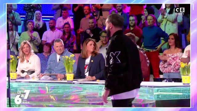 Sasha Elbaz balance Matthieu Delormeau dans TPMP le jeudi 16 mars 2023 sur C8