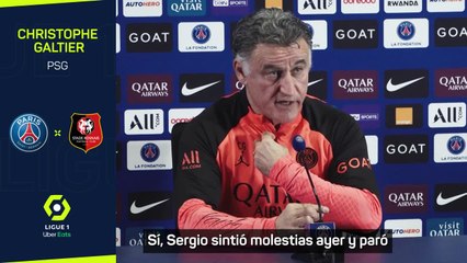 Galtier: "Ramos es duda ante el Rennes"