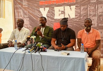 conference de presse y'en a marre sur la situation du pays