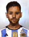 Cette fan de Foot se transforme en Lionel Messi