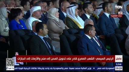 السيسي: محدش يقدر ينكر دور التحالف الوطني الإ اذا كان في نفسه حاجة غير جيدة
