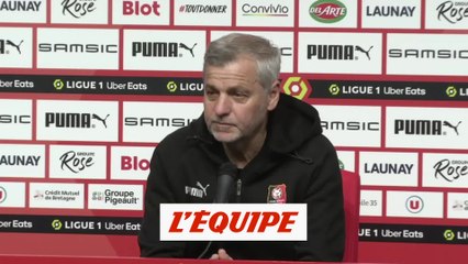 Genesio, avant le match contre le PSG : « Pas inquiet » - Foot - L1 - Rennes