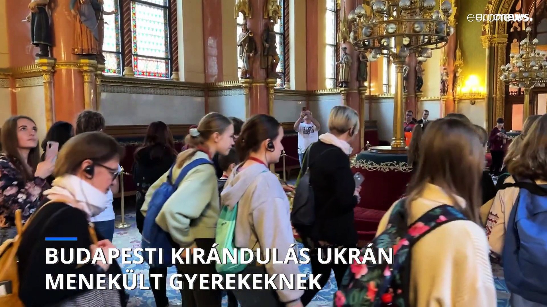 Budapesten feledtetik el a háború poklát húsz kelet-ukrajnai gyerekkel -  video Dailymotion