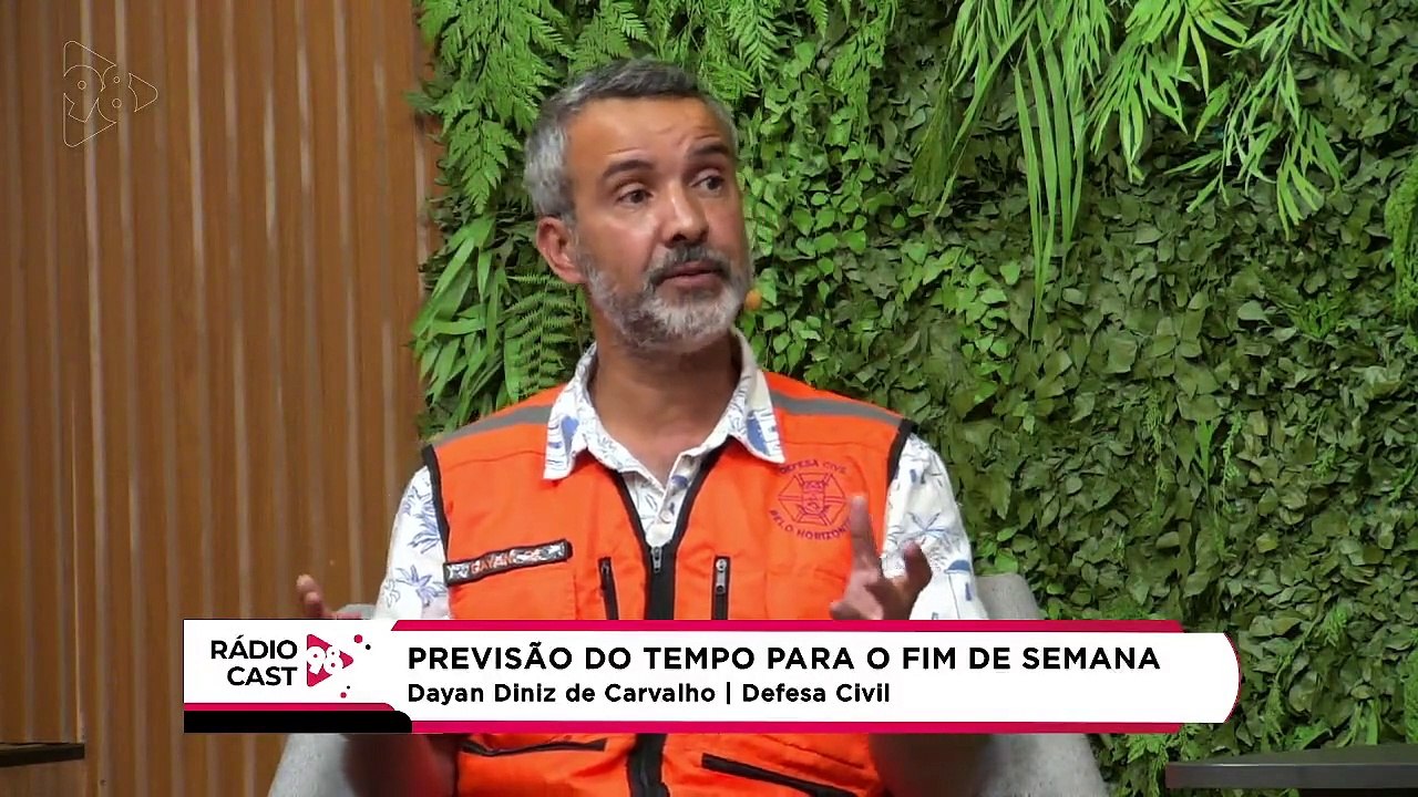 Rádio Cast | Previsão do tempo para o fim de semana [17/03]