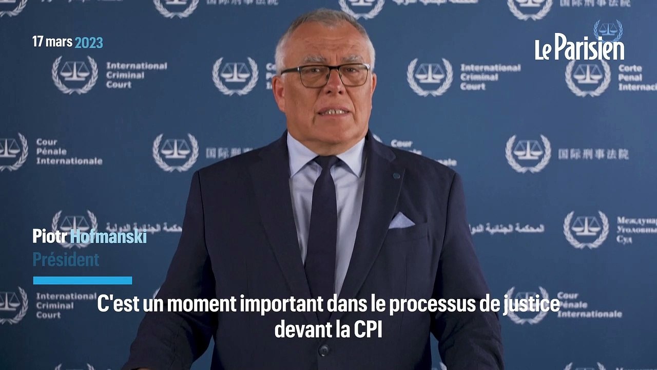 La Cour pénale internationale a émis un mandat d'arrêt contre le président Vladimir Poutine