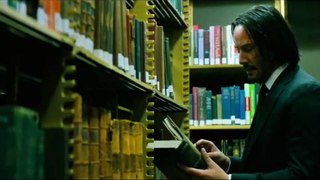 John Wick 3 Parabellum Book Kill + Library Scene - Keanu Reeves