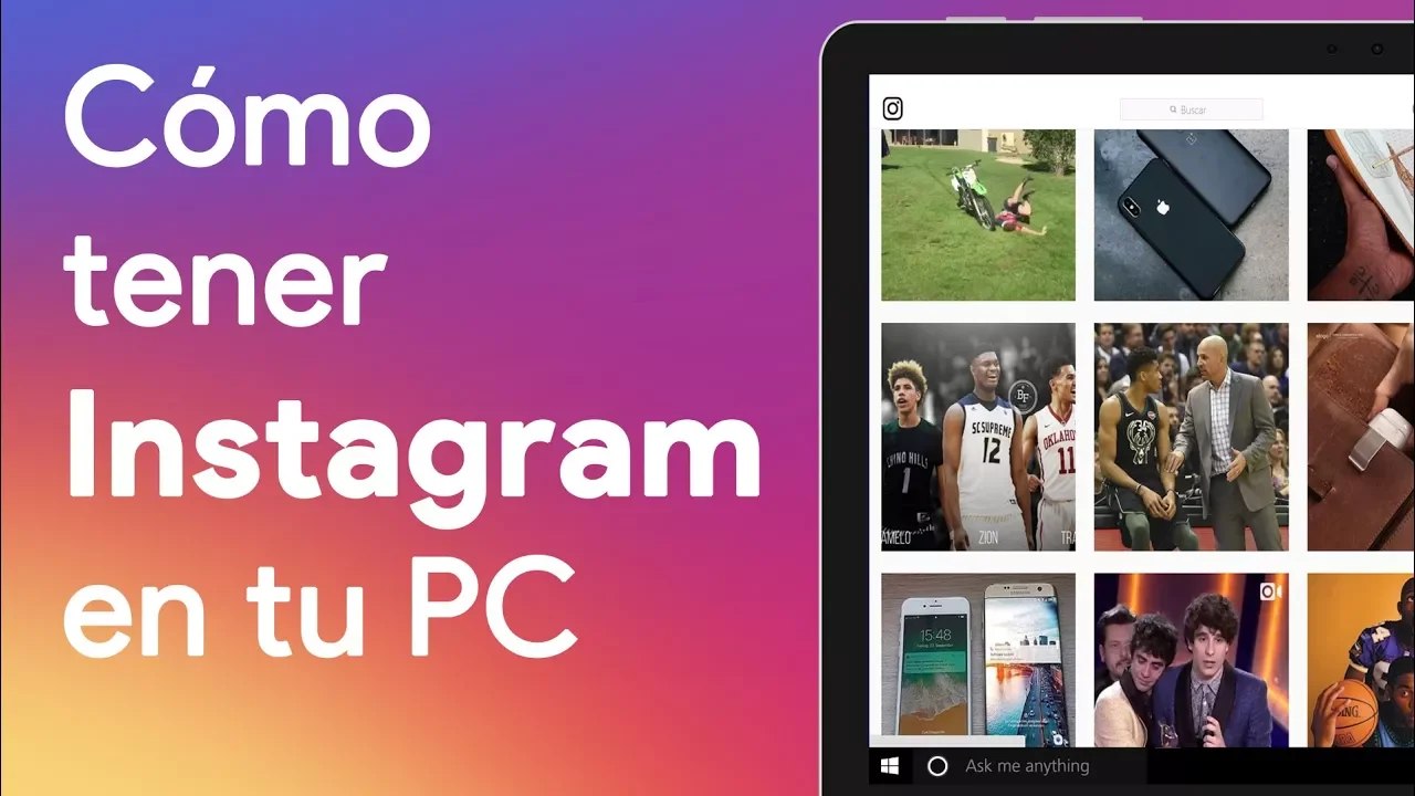 CÓMO instalar y tener INSTAGRAM en tu PC, ¡fácil y sencillo!