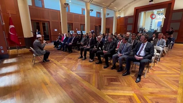 Washington’da 18 Mart Şehitlerini Anma Günü ve Çanakkale Zaferi töreni düzenlendi