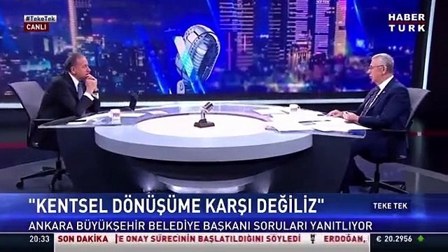 Mansur Yavaş: Dere yatağını kapatıp yol yapmışlar adı da Gökçek bulvarı olmuş