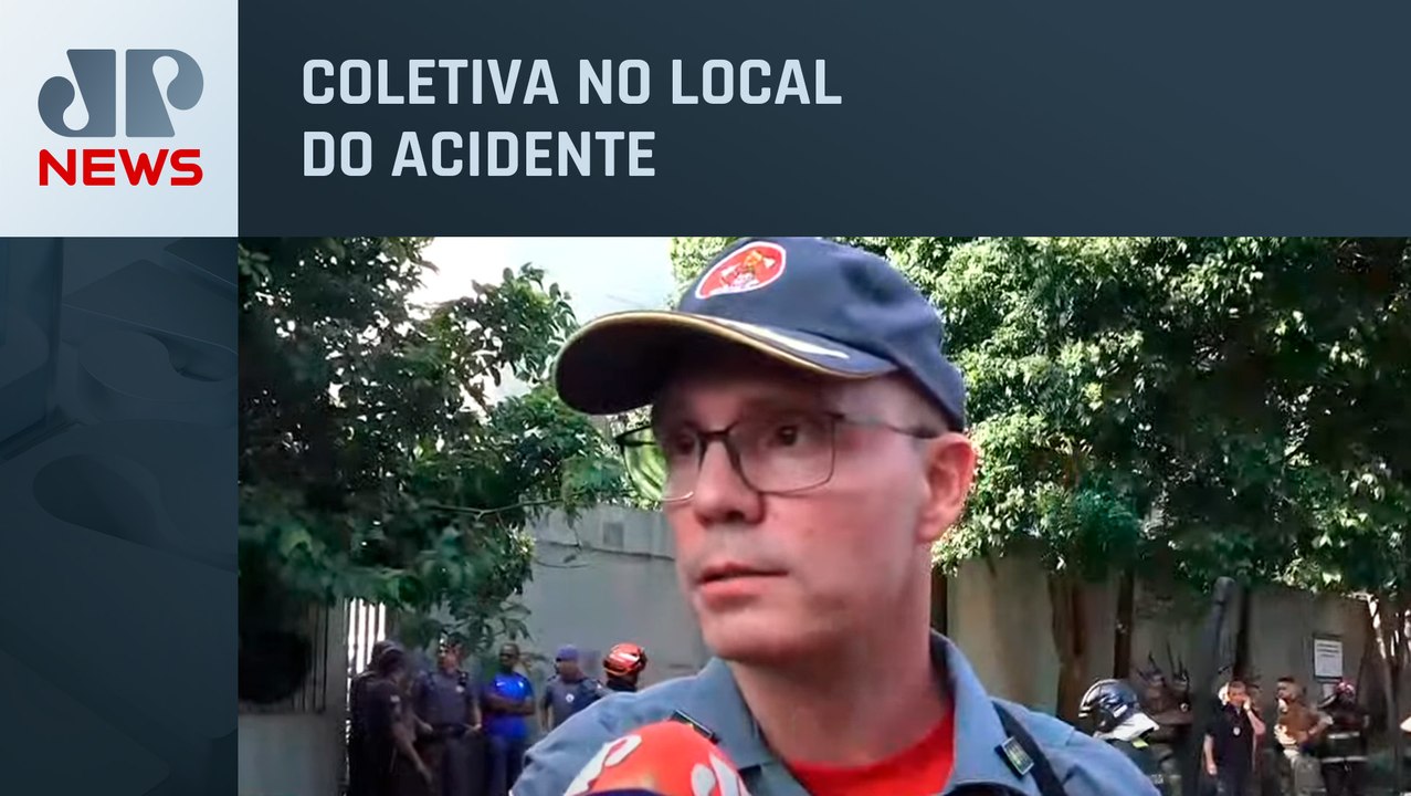 Agora: Comandante do Corpo de Bombeiros fala sobre queda de aeronave