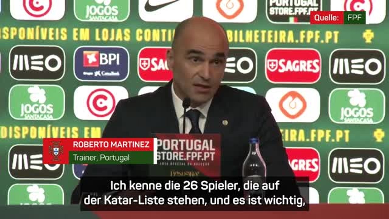 Martinez über Ronaldo: 'Wichtige Figur'