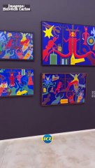 Exposição "Terceiro ato - Sortilégio", de Abdias do Nascimento, em Inhotim