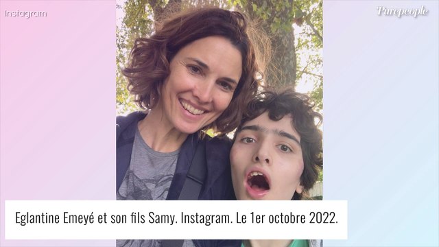 Cheveux grisonnants et rides... : Églantine Éméyé se dévoile changée, près d'un mois après le décès de son fils