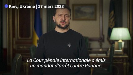 Mandat d'arrêt contre Poutine: Zelensky salue une décision "historique" de la CPI