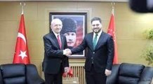 CHP Genel Başkanı Kılıçdaroğlu'ndan BTP Genel Başkanı Baş'a ziyaret