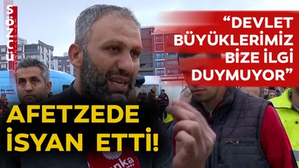 "Çocuğum Astım Hastası" Diyen Afetzede İsyan Etti! "Bir CHP'li Milletvekili Var, Öbürleri Yok"
