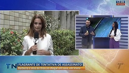 Flagrante de tentativa de assassinato na Grande Vitória