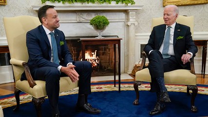Biden voices strong backing for new Brexit deal during talks with Irish prime minister