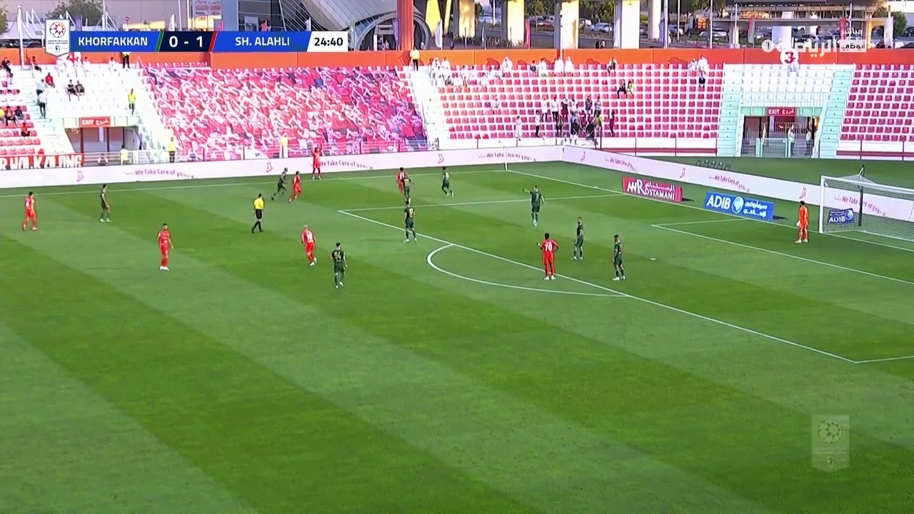 مباراة شباب الأهلي و خورفكان  دوري أدنوك للمحترفين     2023-03-17