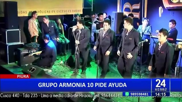 Piura: grupo de cumbia pide ayuda para damnificados por huaicos