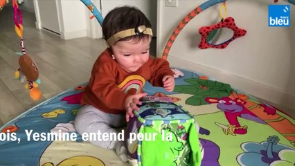 Bougenais : Yesmine, petite fille née sans oreille