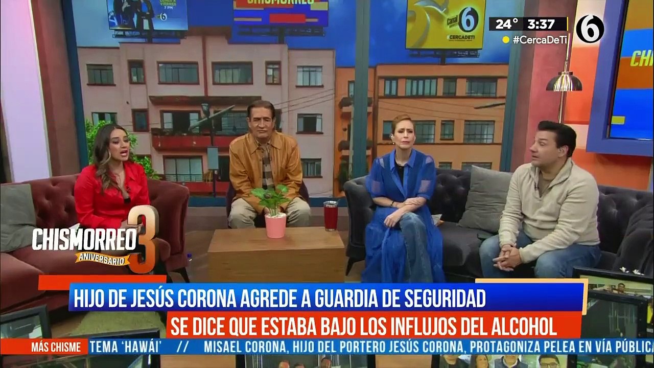 Hijo de Jesús Corona agrede a guardia de seguridad