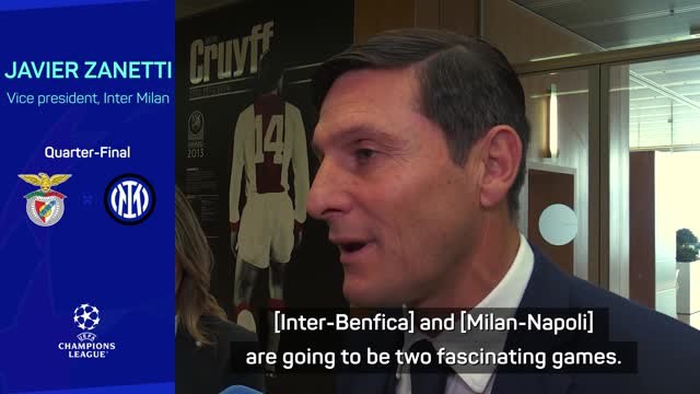 Zanetti backs Serie A club to reach UCL final