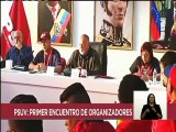 Vpdte de Org. del PSUV Pedro Infante: Nuestra línea de trabajo es la organización para la victoria