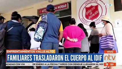 Enfrentamientos en Valle Alto