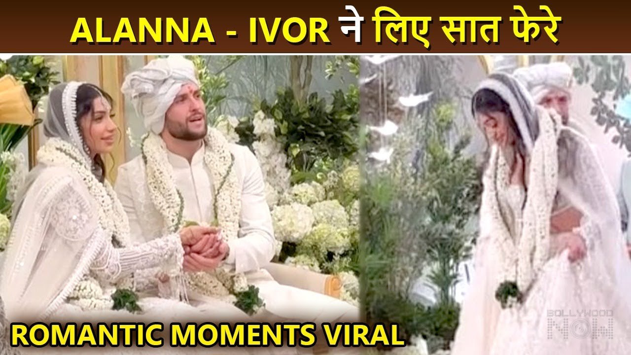 Happily Married Alanna Panday and Ivor McCray Take 'Saat Phere' Video Out