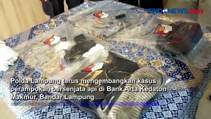 Satu Pelaku Perampokan Bank di Bandar Lampung Ditangkap