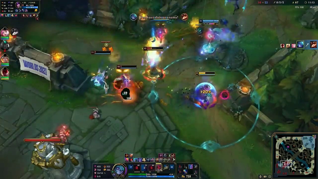 LOL URF IS FUN (Talon lvl 1 Pentakill, URF Rammus One Shot, URF Vex so fun...)