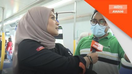 Pengalaman pengguna menggunakan MRT Laluan Putrajaya