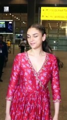 Aditi Rao Hydari का एयरपोर्ट पर खूबसूरत लुक