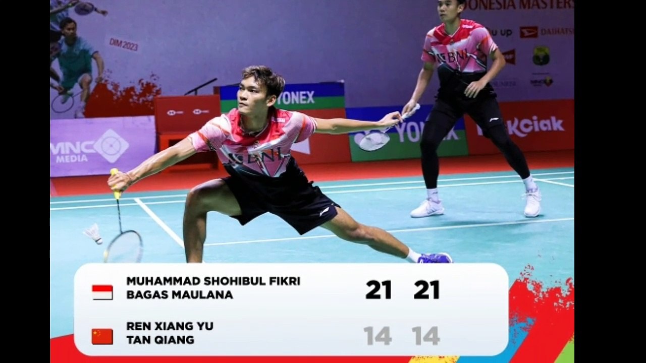 Forum Tiongkok Bagas Fikri Tampil Ganas Di Indonesia Open 2023