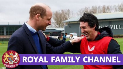 ROYAL SHOCKED! Prince William made an unexpected appearance to support his favorite football team.
