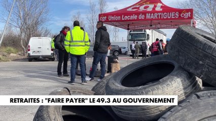 Retraites : "Faire payer" le 49.3 au Gouvernement