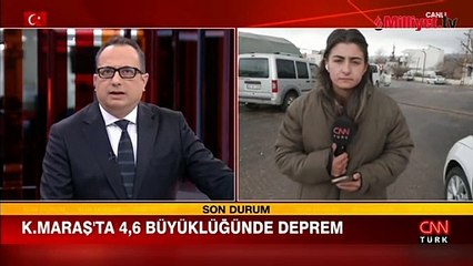 Kahramanmaraş'ta 4.6 büyüklüğünde deprem