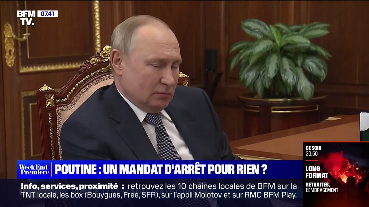 Le mandat d'arrêt international émis contre Vladimir Poutine a-t-il une chance d'aboutir?