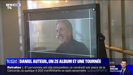 Daniel Auteuil de retour avec un deuxième album et une tournée