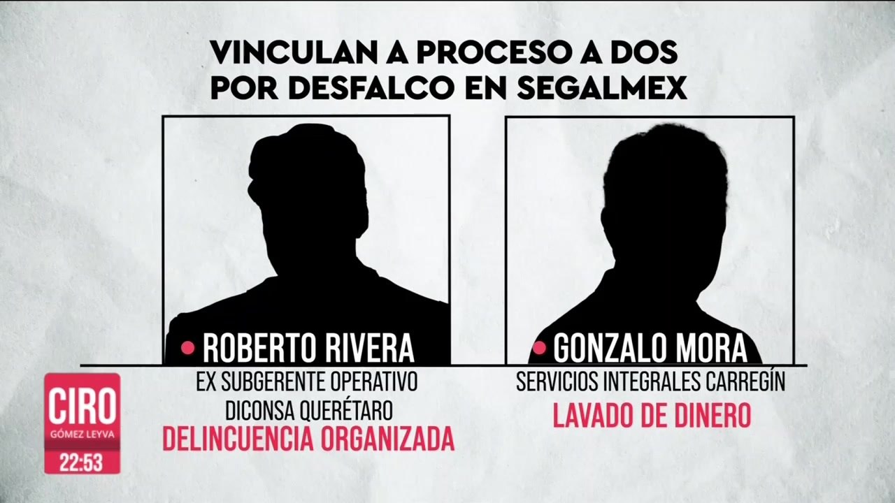 Vinculan a proceso a dos por desfalco en SEGALMEX