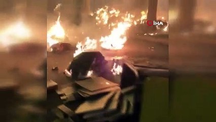 Fransa'da Paris sokakları yeniden karıştı!