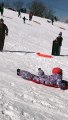 Sledding Hill Wipeout