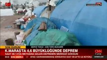 SON DAKİKA: Kahramanmaraş'ta 4,6'lık korkutan deprem
