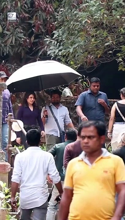 Samantha Ruth On-Set