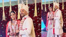 Dalljiet Kaur Wedding White Lehenga Red Chunni Look Viral, दुल्हन के जोड़े में लगी खूबसूरत | Boldsky