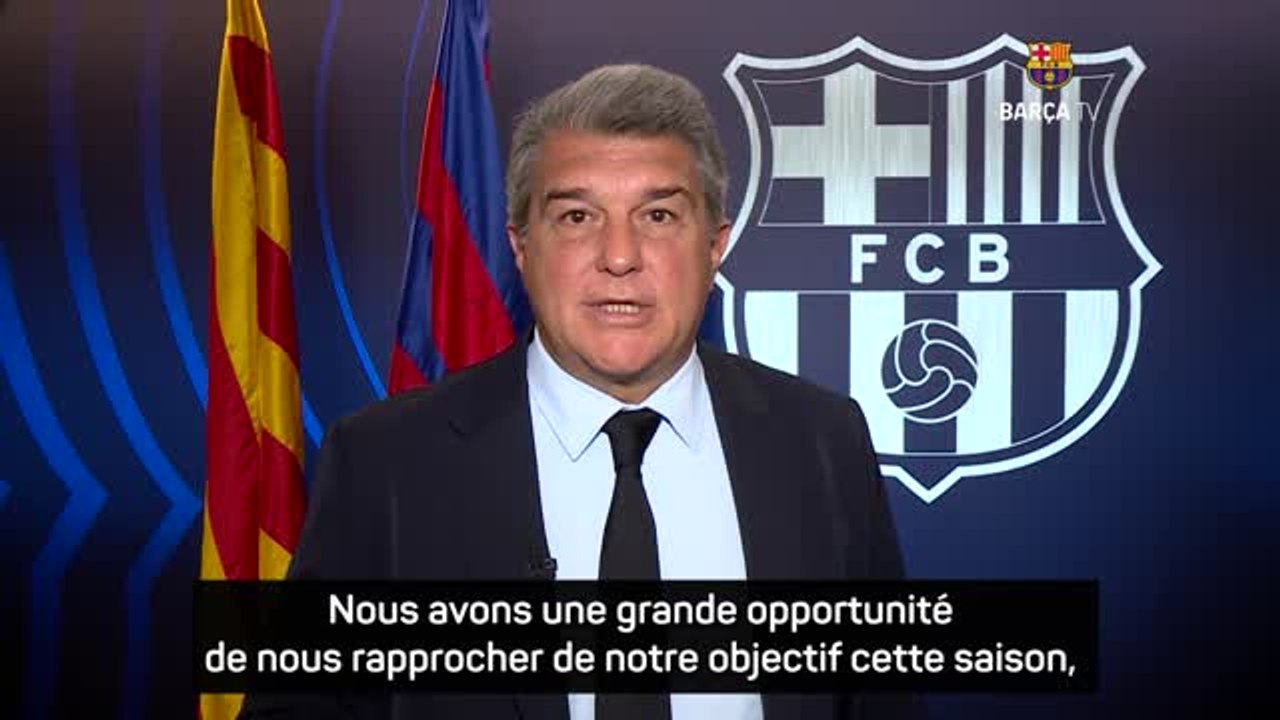Barcelone - En plein scandale, Laporta appelle à l'union sacrée avant le Clásico